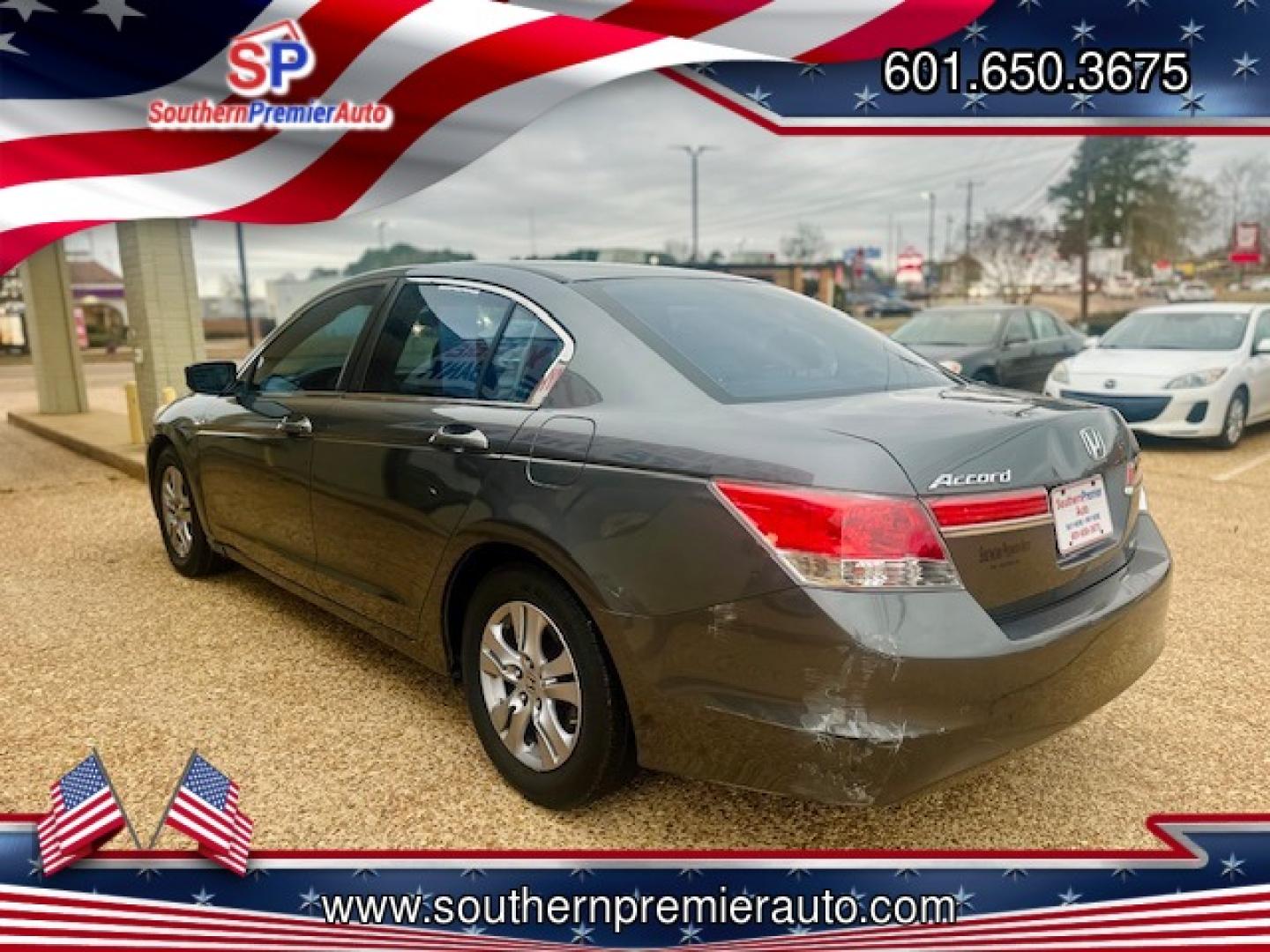 2012 GRAY HONDA ACCORD SE (1HGCP2F63CA) , located at 922 W. Beacon St., Philadelphia, MS, 39350, (601) 650-3675, 32.770447, -89.127151 - Photo#3